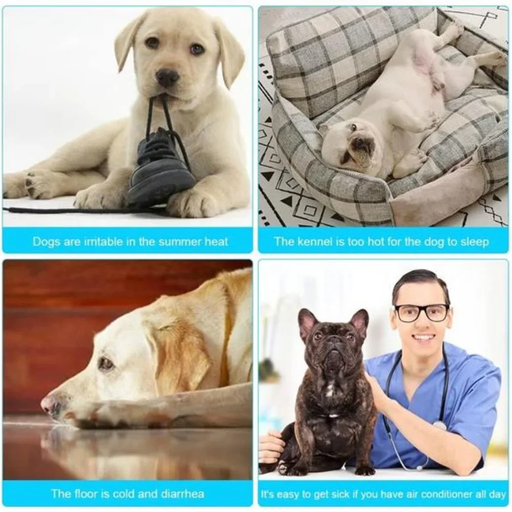 Cooling Mat for Large Dogs Cats Pet Washable Summer Cooling Pads Summer Sleeping
